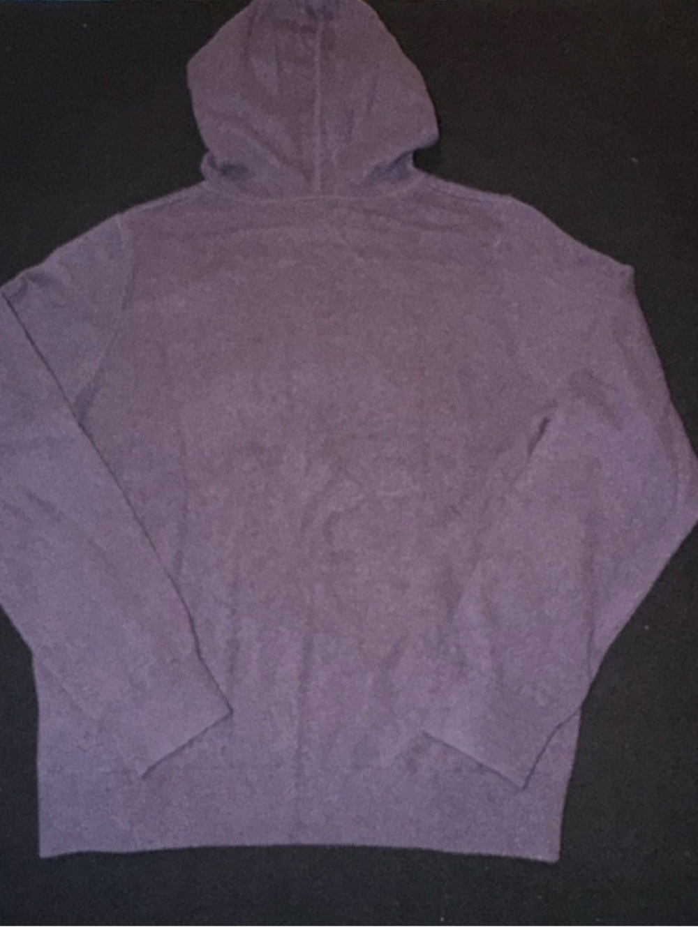 Quince Mongolian Cashmere Full Zip Hoodie- Deep Orchid Purple - NWT. Large - Picture 3 of 5